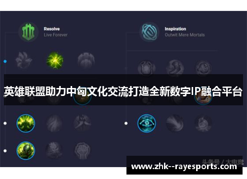 英雄联盟助力中匈文化交流打造全新数字IP融合平台 英雄联盟助力中匈文化交流打造全新数字IP融合平台